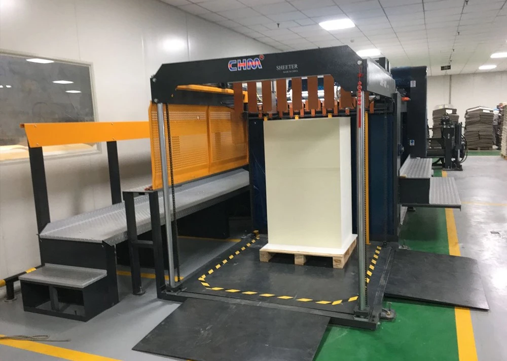 CHM Paper Reel To Sheet Cutting Machine CHM Paper Reel To Sheet Cutting Machine