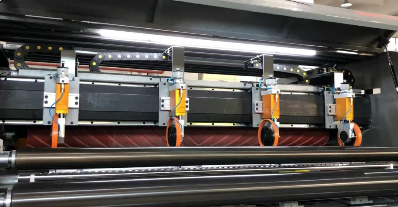 CHM double sheeter machine-slitting knives CHM double sheeter machine-slitting knives